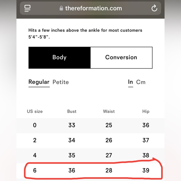 reformation casette silk dress in serene | size 6 - Picture 13 of 13